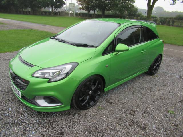 Vauxhall Corsa 1.6T VXR 3dr Hatchback Petrol Lime Green Premium