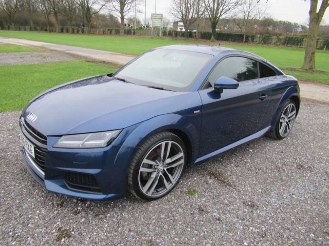 Audi TT 2.0 TDI Ultra S Line 2dr Coupe Diesel Scuba Blue